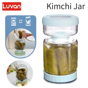1000ml Glass Pickles Kimchi Jar