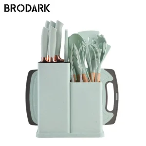 19pcs Food Grade Silicone Kitchenware Set